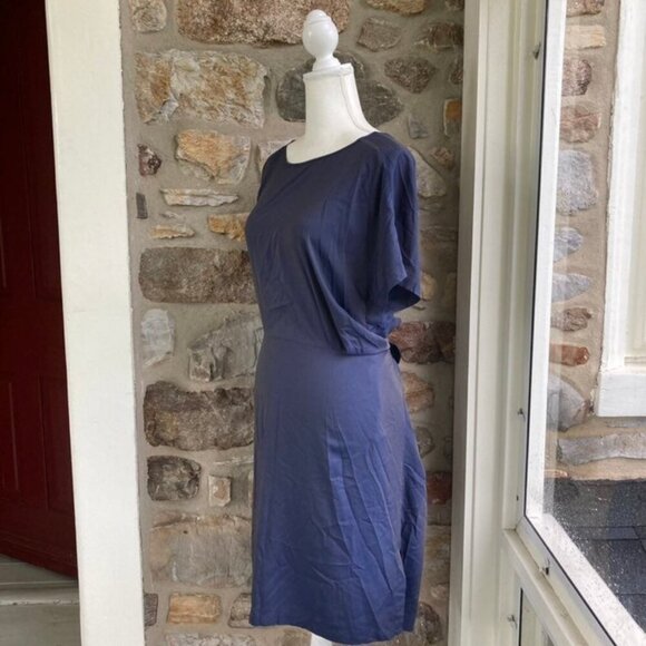 BGL Pocket Gathered Blouson Dress - Women’s size EU 44 (US 12 per size chart). - Picture 5 of 10